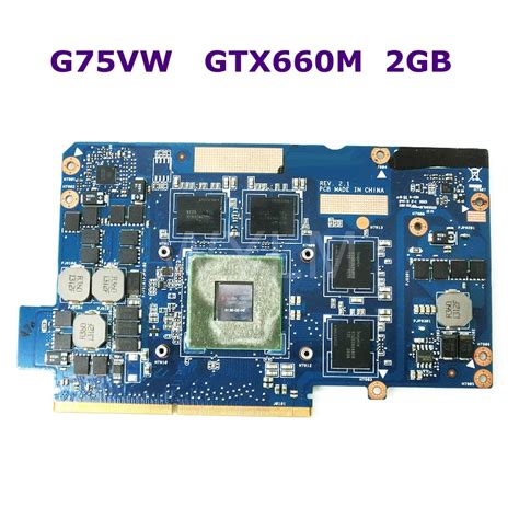 G75VW Garphics Card GeForce GTX660M 2GB N13E GE A2 G75 G75V G75VX 2GB ...