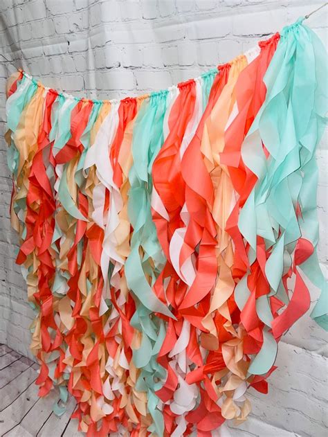 Customize Your Ruffled Fringe Plastic Tablecloth Fringe Backdrop