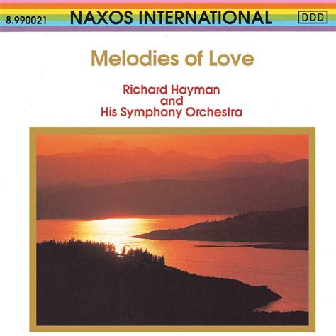 Melodies Of Love Cd Opus3a