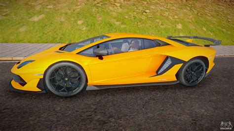 Lamborghini Aventador Svj Kaifuy Para Gta San Andreas