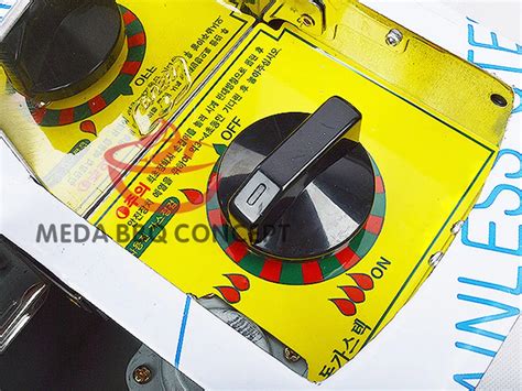 Hot Pot BBQ Samgyupsal Grill Butane Gas Stove Built In Table