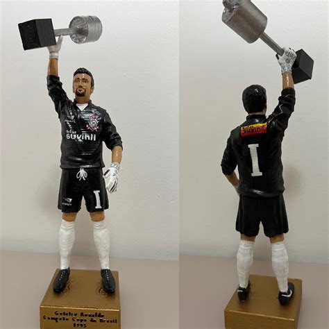 Estátua Boneco Goleiro Ronaldo 1995 Corinthians 20cm Shopee