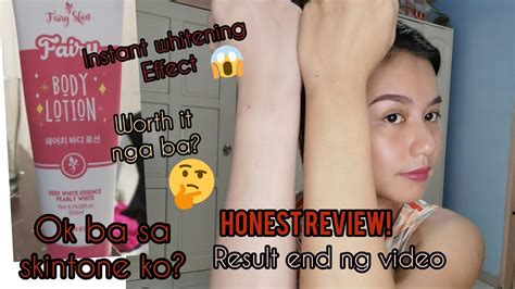 Fairy Skin Body Lotion Honest Review Youtube