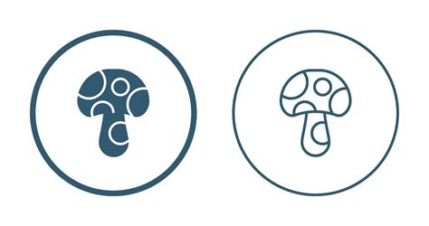 Mushroom Vector Icon 39126986 Vector Art At Vecteezy