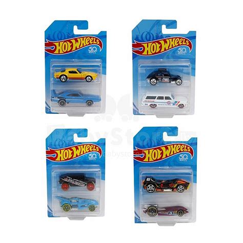 Autos Básicos Hot Wheels Surtidos X 2 Unidades