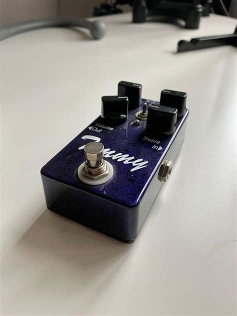 Paul Cochrane Timmy Overdrive Pedal V W Purple Black Swirl Hobbies