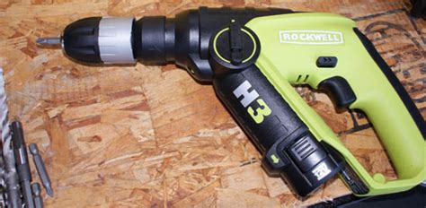 Rockwell H3 3in1 Sds Rotary Hammer Drill Review