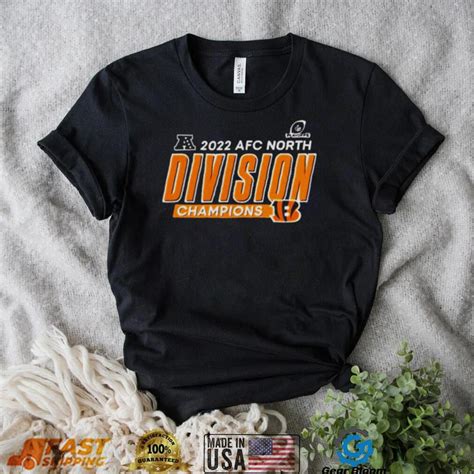 Cincinnati Bengals Afc North Division Champions Shirt Gearbloom