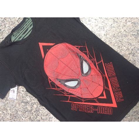 Camiseta Homem Aranha Dupla Face Oficial Piticas Shopee Brasil