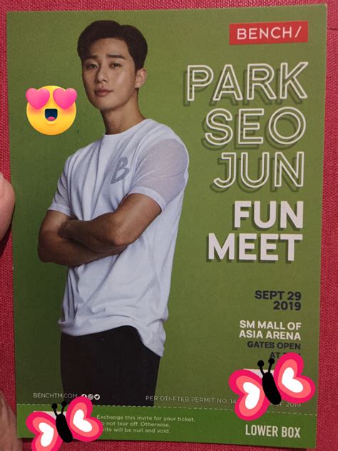 Park Seo Joon Lower Box 1 pc only on Carousell
