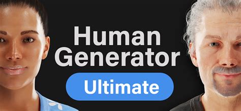 Human Generator Ultimate - 25% off and huge new update! [$] - BlenderNation