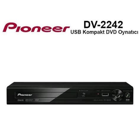 PIONEER DVD Player รน DV 2242 สดำ Black Lazada co th