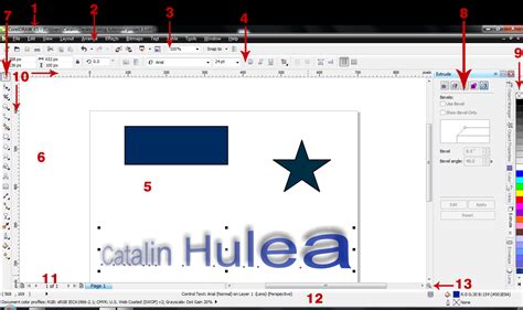 Graphic Tutorials Coreldraw Basics The Application Window