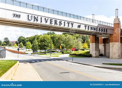 The University Of Tennessee Campus In Knoxville Tn Editorial Stock