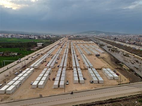 Osmaniye De Kurulan Konteyner Kente Depremzedeler Yerle Tirilmeye Ba Land