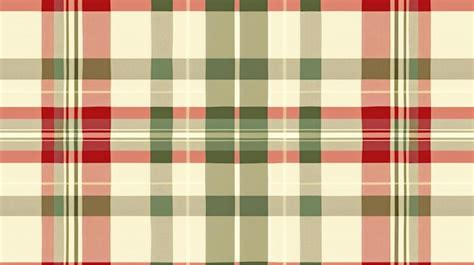 Premium Photo A Beautiful Classic Tartan Plaid Pattern In Red Green