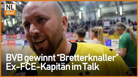 Cottbus BVB gewinnt Bretterknaller Ex FCE Kapitän Kruska im über