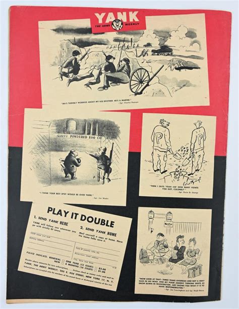 WorldWarCollectibles US WW2 Yank Magazine 24 August 1945