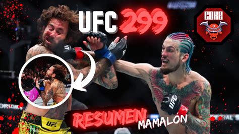 Ufc Resumen Mamalon Ufc Omalley Vs Vera Ii Youtube