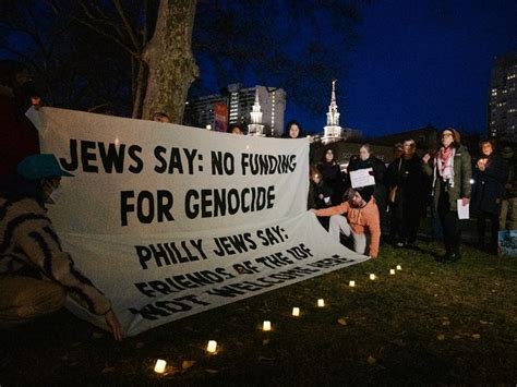 Philly Jewish Community Members Call For Permanent Ceasefire At Vigil