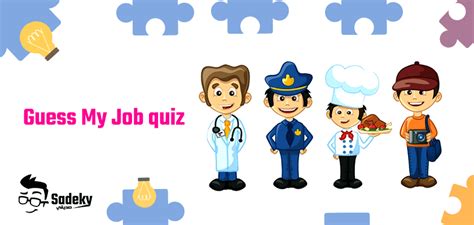 New Guess My Job Quiz | Professions Riddles | Sadeky