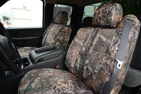 2007 Tahoe Camo Seat Covers - Velcromag