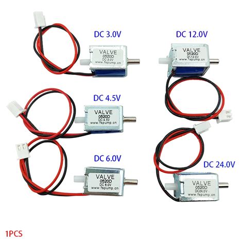 D Mini Electric Solenoid Valve Dc V V V V V N C Normally