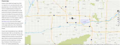 map  phoenix driving directions maps  traffic