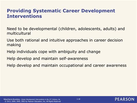 Ppt Introduction To Career Development Interventions Powerpoint