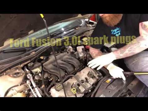 Ford Fusion Spark Plug Replacement YouTube