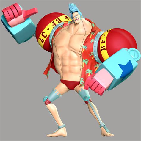 ArtStation - One Piece - Franky | Resources