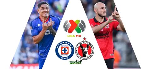 Cruz Azul Vs Tijuana EN VIVO Cuartos De Final Liga MX Apertura 2024