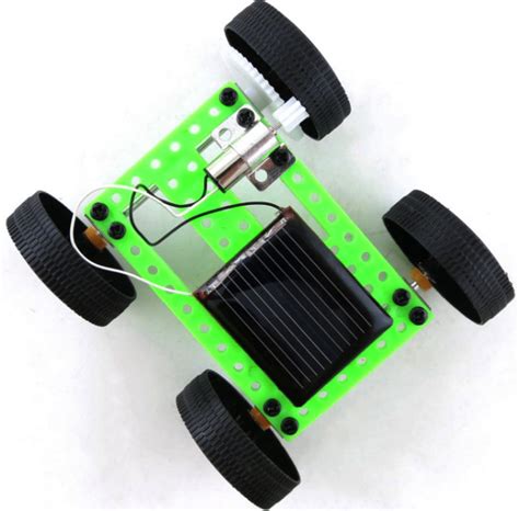 Diy Solar Powered Car Assemble Educational Kit Rajiv Electronics