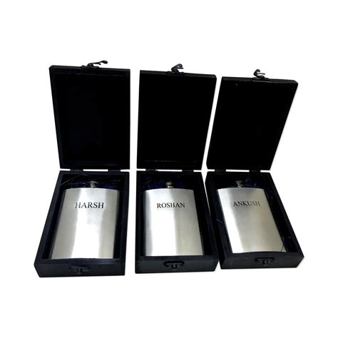 Personalised Hip Flask Tingwardrobe