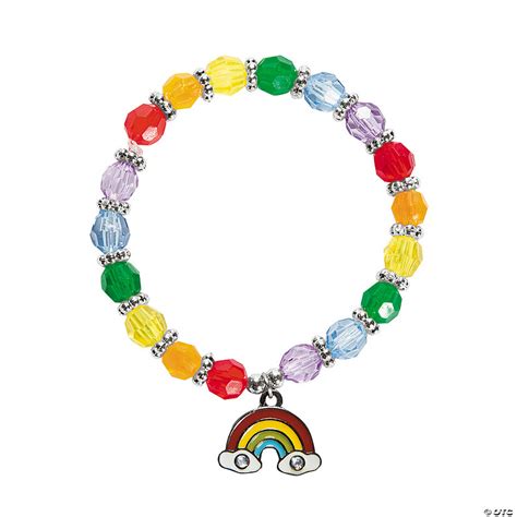 Rainbow Charm Bracelet Craft Kit - Discontinued