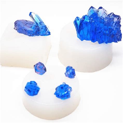 New Uv Resin Molds Crystal Mold Quartz Mold Gem Stone Silicone Mold For