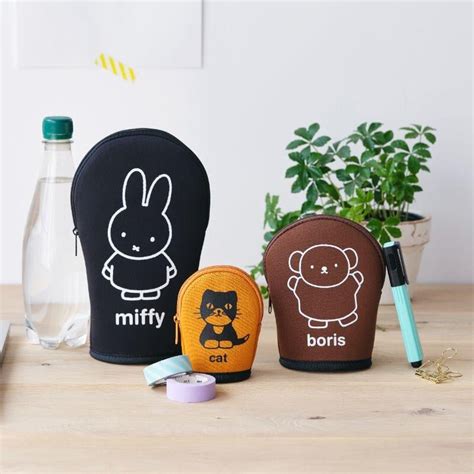 Juicy日本雜誌附錄 Miffy 米飛兔 米菲兔 貓咪 熊 化妝包 收納包 小物包 三入組 日雜包 7040 露天市集 全台最大