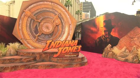 Indiana Jones And The Dial Of Destiny World Premiere Youtube