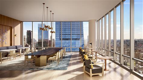 15 Hudson Yards Reveals The Atelier Its Co Working Space For Residents