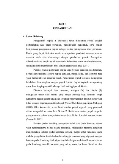 Top PDF Respon Pertumbuhan Dan Produksi Tanaman Selada Lactuca Sativa