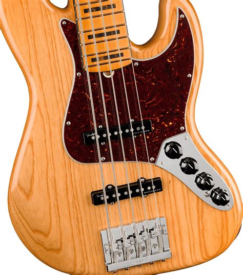 Bajo Fender American Ultra Jazz Bass V Mn Aged Natural Mercado Libre