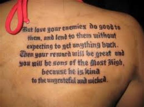 Bible Quote Tattoos And Designs-Bible Phrase Tattoos And Ideas-Bible ...