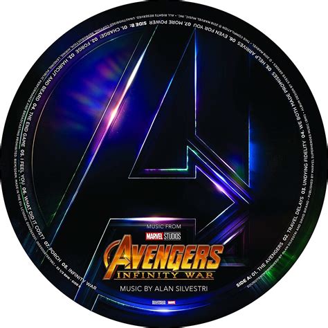 Avengers Infinity War Limited Picture Disc Edition Musik Cdon