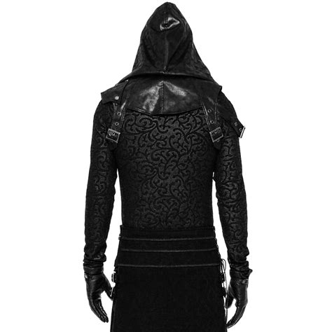 Black Assassins Creed Hood Harness • The Dark Store™