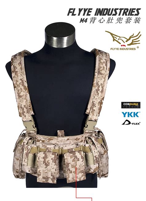 Flyye Outdoor Ar Ak Magazine Carrier Combat Military Camouflage Mc Aor