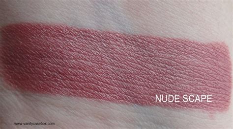 Lakme Nude Scape To Naturale Matte Stick Review Swatches
