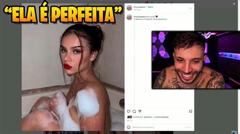 MUITO GATA TASPIO REAGINDO AO INSTA DA PROFESSORA DO GABRIEL