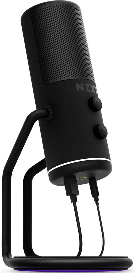 NZXT AP WUMIC B1 Capsule Black Cardioid USB Microphone Wootware