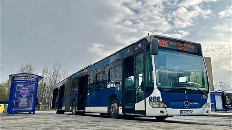 Mercedes Benz O530G Citaro DC701 MPK Kraków LINIA 105 ZF YouTube