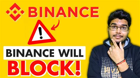 Binance Will Be Blocked Binance Ban News Binance News In India Youtube